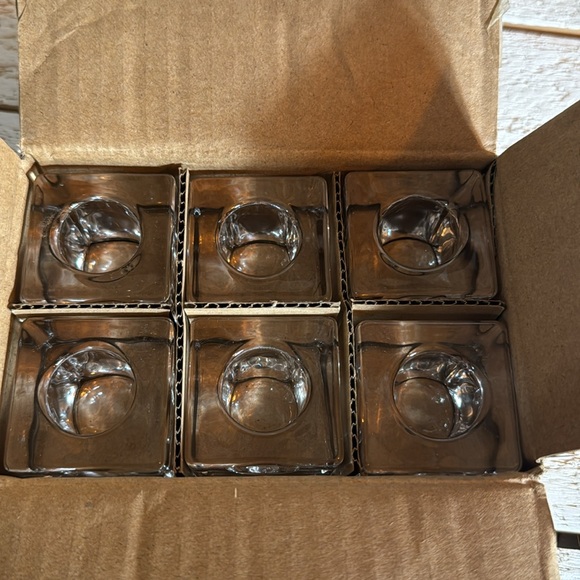NWT Richland Candles Square Taper candle holders (pack of six) - Picture 3 of 3